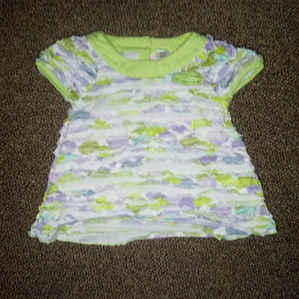 Floral shirt 4t